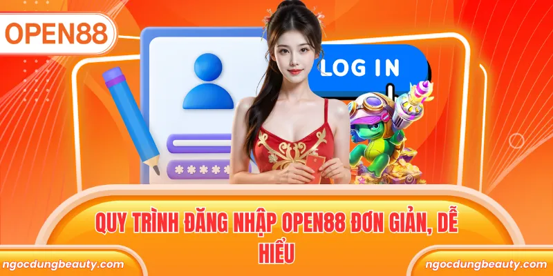 Quy trình đăng nhập OPEN88 đơn giản, dễ hiểu